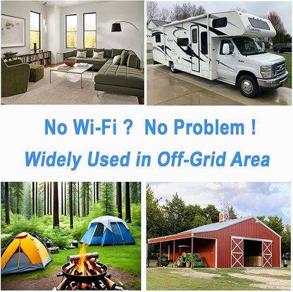 W-08 4G LTE Cellular Security Camera with 60-Day Standby Time