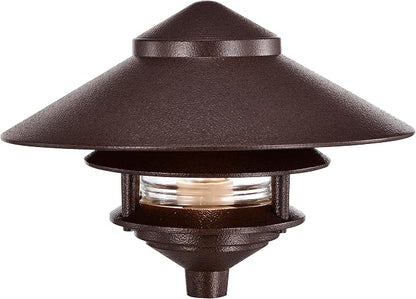 Nuvo Lighting SF76/635 Transitional One Light Post Mount in Bronze/Dark finish