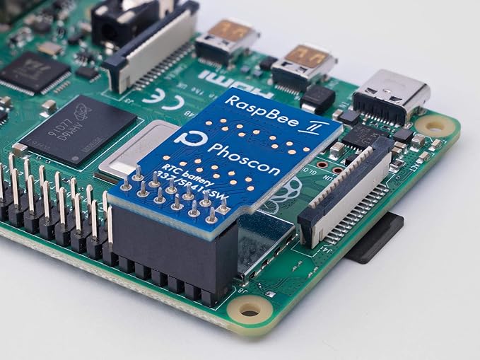 RaspBee II - Universal Raspberry Pi Zigbee 3.0 Gateway, Includes deCONZ & Phoscon App, Home Automation, Home Assistant, ioBroker, Zigbee2MQTT