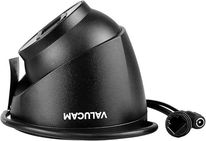 8MP IP Camera, DMSS/SmartPSS Lite, 4K PoE Turret Outdoor Starlight Camera with Mic, Human/Vehicle Detection, IVS, Intrusion Tripwire Alarm, 2.8mm 125°Wide Angle, Metal IP67, H265+, 256GB