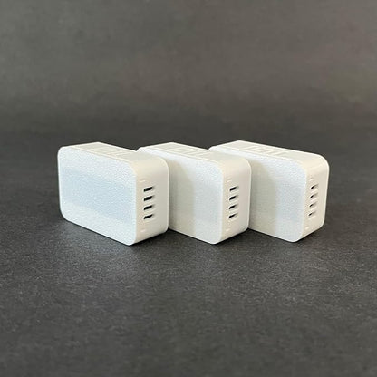 AKAMATIS Human Presence Sensor v2.2 for Home Assistant, mmWave Radar Smart Motion Sensor, Adjustable Sensitivity, WiFi (Seeed C3, External Antenna + LD2410B) (White, 3 Pack (Sensor Only))