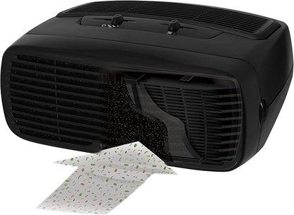 Holmes Desktop HEPA Type Air Purifier with Optional Ionizer | Small Air Purifier | Air Cleaner Purifier (HAP242B-U)