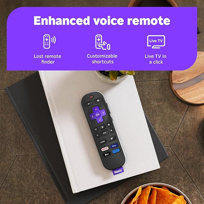 Roku Smart TV 2026 – 50-Inch Select Series, 4K QLED TV – Roku TV with Voice Remote – Flat Screen QLED Television with Wi-Fi for Streaming Live Local News, Sports, & Movies – Bluetooth Headphone Mode
