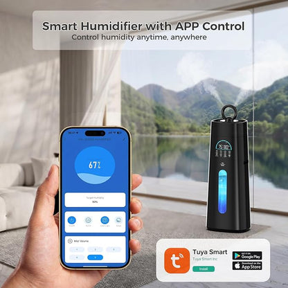 Humidifiers for Bedroom,15L/3.96 Gal 800 sq.ft, Cool Mist Humidifier Large Room with 350mL/H Spray Output for Home, Office, Plants, Warehouse, House