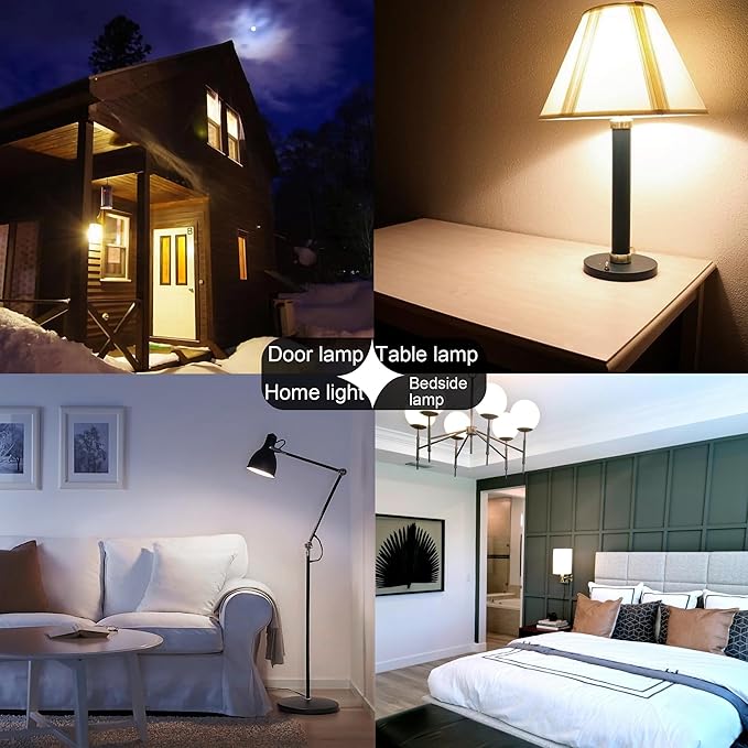 GRV 9W A60 LED Smart Light Bulbs with a 2.4GHz Remote Control,Color Changing,Stepless Dimmable 3000K-6500K,80W Incandescent Lamp Equivalent,800LM E26 Base,Home Decor,2 Bulb & 1 Remote