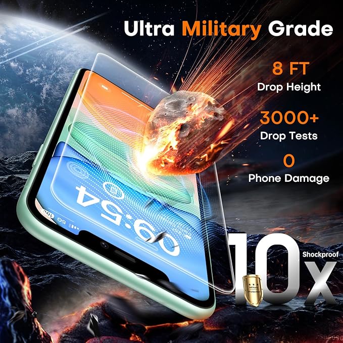 TOCOL for iPhone 11 / iPhone XR Screen Protector 9H Hardness Military Grade Shatterproof HD Tempered Glass Full Coverage Easy Installation Case Friendly 2 Pack | HD, Tempered Glass, Full Coverage, Anti-Fingerprint, Easy Installation