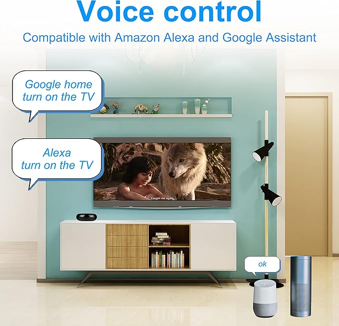 2022 WiFi All in One Control Hub,Remote Blaster,Universal Infrared Gateway,for Smart Life/Tuya Smart UFO Shape Remoter for TV,STB,Fan,DVD AC Alexa Google Home Compatible No Hub Required