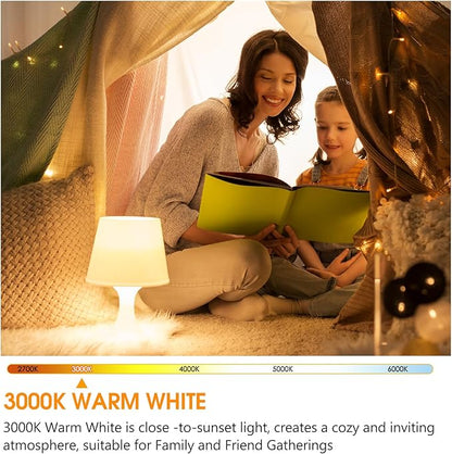 Energetic Dimmable A21 LED Bulb, 150 Watt Equivalent, Super Bright Light Bulb, Warm White 3000K, 2300LM, Brightest LED Bulbs, E26 Standard Base, Damp Rated, ETL Listed, 2-Pack