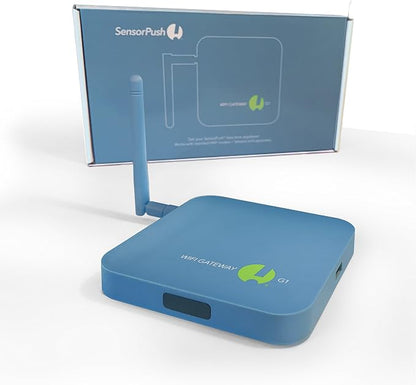 SensorPush G1 WiFi Gateway for Temperature & Humidity Sensors | No monthly fee, unlimited history, remote app access, Ethernet jack, multi-device sync, developed/supported/hosted in USA
