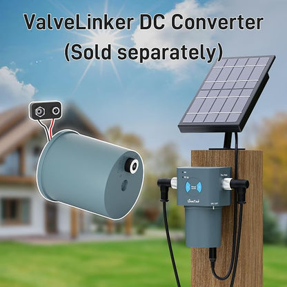 LinkTap T1 2-Zone Smart Hose Timer (Req. Gateway), Multiple Power Options | Irrigation by Weather/Volume/Duration, Intelligent Fault Detection & Alerts, Advanced Flow Monitoring, 2-Yr Warranty, IP66