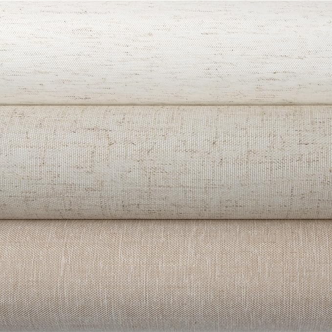 Kincmo Motorized Blinds with Remote, Light Filtering Roller Shades Work with Apple Homekit,Alexa,Google Home, Custom Electric Blinds with App,Voice Control (50% 60% 70% 75% Blackout Fabric Samples)