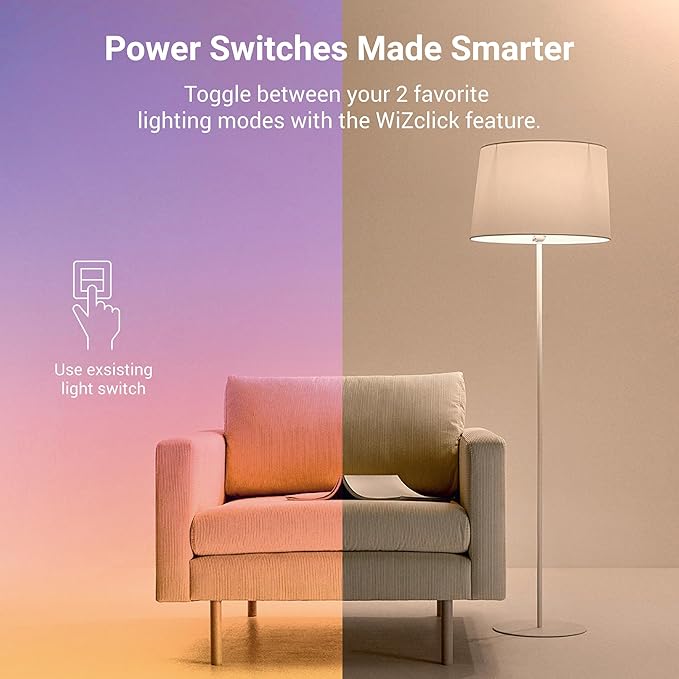 HALO 5/6" Smart Wi-Fi Recessed LED Light Powered by WiZ Pro, Dimmable Full Color w/ SpaceSense® Motion, Smart Home Ready - RL56069WZRGBWWHR