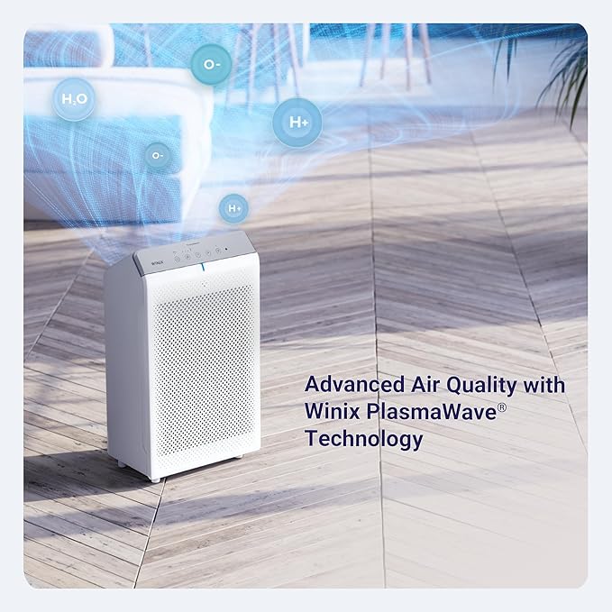 WINIX 5530 Air Purifier (New Generation of 5500-2 with App Control) for Home Large Room Up to 1882 Ft² in 1 Hr, True HEPA, High Deodorization Carbon Filter and Auto Mode, Captures Pet Allergies, Smoke