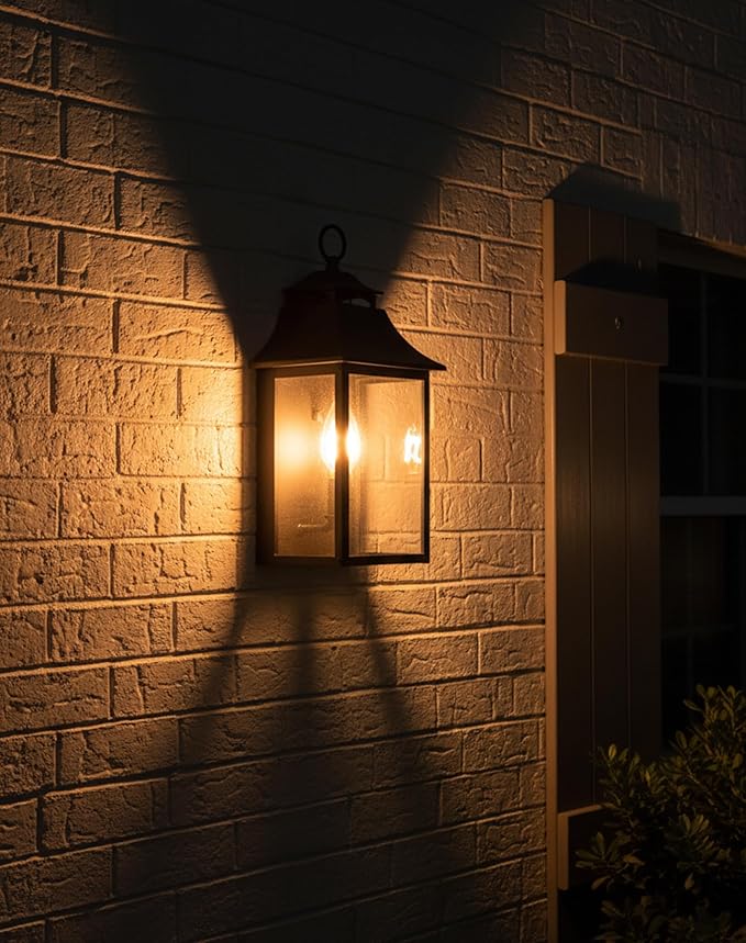 Flickering Flame Light Bulbs -Perfect Ambiance for Halloween Christmas, E12 LED Flickering Candelabra Bulb, Realistic Flame Effect, 2700K, 3W Energy-Efficient (E12*4pcs)