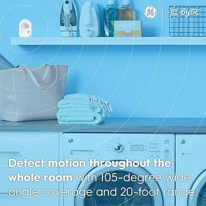 GE C by GE Starter Kit Battery-Powered Motion Sensor 60-Watt EQ A19 Soft White Smart LED Light Bulb