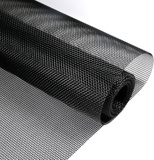 Pet Proof Window Screen Replacement Mesh, 39“ x 100" Rolled Packing Upgraded Thicken Charcoal Screen Door Mesh DIY for Sliding Pet Screen Door Repair and Porch, Patio