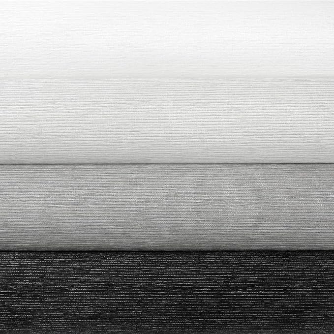 Kincmo Motorized Blinds with Remote, Light Filtering Roller Shades Work with Apple Homekit,Alexa,Google Home, Custom Electric Blinds with App,Voice Control (50% 60% 70% 75% Blackout Fabric Samples)