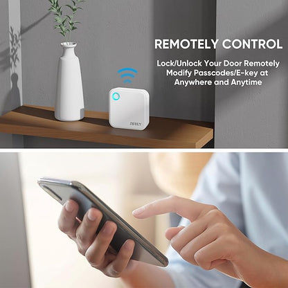 Sifely Smart Lock Wi-Fi Gateway - Remote Access Hub for Sifely Smart Door Lock, Works with App & Alexa (Model G5, Supports 2.4G & 5G Wi-Fi Dual-Band)
