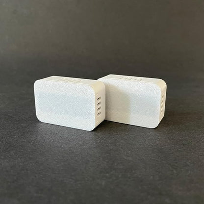 AKAMATIS Human Presence Sensor v2.2 for Home Assistant, mmWave Radar Smart Motion Sensor, Adjustable Sensitivity, WiFi (Seeed C3, External Antenna + LD2410B) (White, 2 Pack (Sensor Only))
