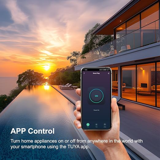 Smart Plug, WiFi Plugs Work with Alexa & Google Assistant, Smart Outlet with Timer & Group Controller, WiFi Outlet for Home, No Hub Required, ETL & FCC Certified, 2.4GHz WiFi, 16A, 4 Pack
