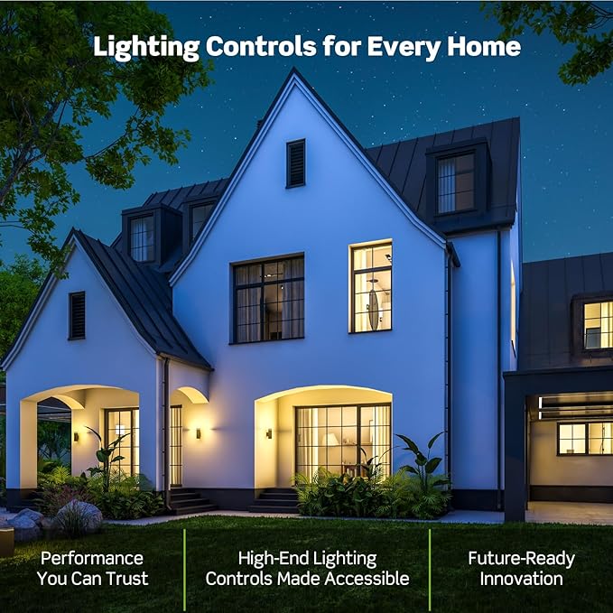Leviton Decora Slide LED Advanced Dimmer Switch for 150W Dimmable LED, Halogen and Incandescent Bulbs and Fixtures, DSL01-1LT, Light Almond