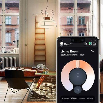 LIFX Starter Kit, (2) Smart Color 800 Lumen Bulbs, (1) Smart Switch (White) Compatible with Alexa and Google Home