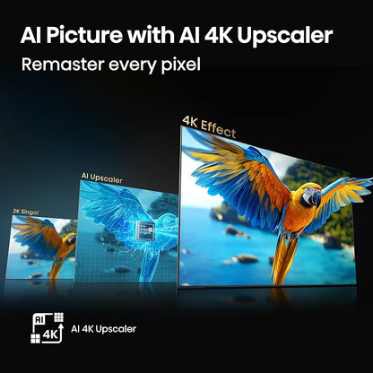 Hisense 43" E6 Cinema Series Hi-QLED 4K UHD Smart Fire TV (43E6QF) - AI Light Sensor, Dolby Vision · Atmos, Voice Remote with Alexa, Motion Rate 120, HDR 10+ Adaptive, Game Mode Plus