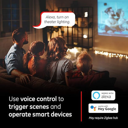 Enbrighten Zigbee Smart Light Switch, QuickFit & SimpleWire, Pairs Directly with Echo Show 10, Echo Studio