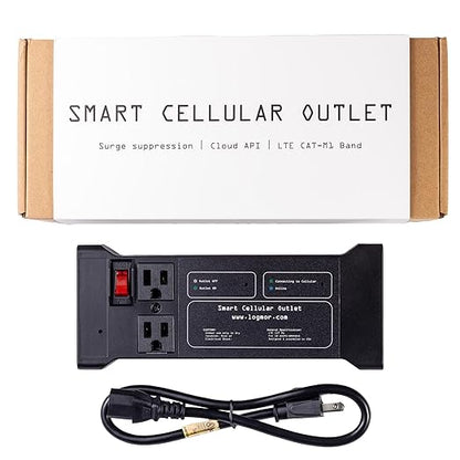 Cellular Smart Plug 4G LTE No WiFi Needed with API Remote Control