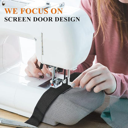 Customizable Pet Proof Window Screen Replacement Grey, Best Vinyl Coated Polyester Dog Cat Resistant Heavy Duty, Mesh Net Netting Curtain Wire Good Repair for Patio/Porch/Sliding/DIY/Big Pets Owners