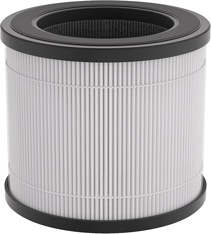 FULMINARE PU-P05 Air Purifier Replacement Quiet Air Cleaner Filtering Out 99.97% 0.01 Microns, Smoke, Particle