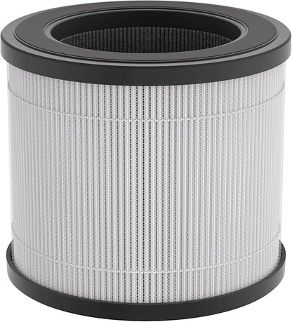 FULMINARE PU-P05 Air Purifier Replacement Quiet Air Cleaner Filtering Out 99.97% 0.01 Microns, Smoke, Particle