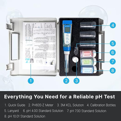 APERA INSTRUMENTS AI3713 PH60S-Z Smart Spear pH Tester for Food and Solid Sampling pH Measurement'