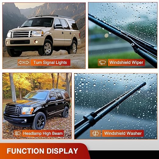 Nilight Turn Signal Switch Compatible with 2007 2008 2009 2010 2011 2012 2013 2014 Ford Expedition 2007-2014 Lincoln Navigator Multifunction Combination Lever Switches