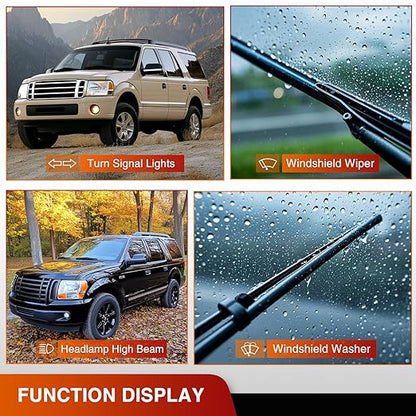 Nilight Turn Signal Switch Compatible with 2007 2008 2009 2010 2011 2012 2013 2014 Ford Expedition 2007-2014 Lincoln Navigator Multifunction Combination Lever Switches