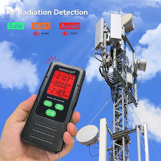 RDINSCOS EMF Detector 3-in-1 Electromagnetic Radiation Meter