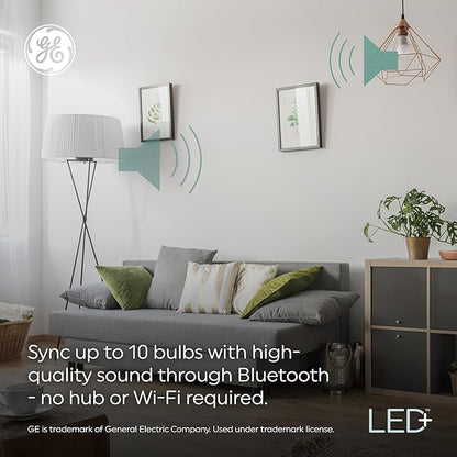 GE LED+ Speaker Soft White A21 (1-Pack)