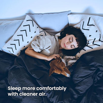 AprilAire AP09550V Smart Air Purifier and Quality Monitor, Sleep+Productivity+Performance, HEPA Filter, for Home Large Room up to 495 sq. ft.