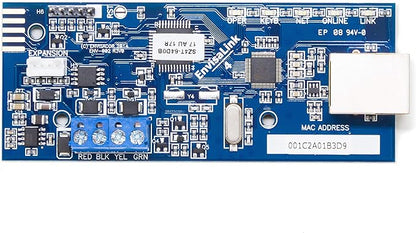 EyezOn Envisalink EVL-4EZR IP Security Interface Module for DSC and Honeywell (Ademco) Security Systems, Compatible with Alexa
