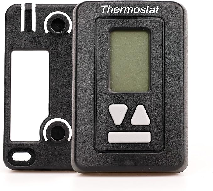RV Thermostat 94303382 12v,9430,Replacement Black Digital RV Thermostat Hot/Cool Compatible Machine 9430-338