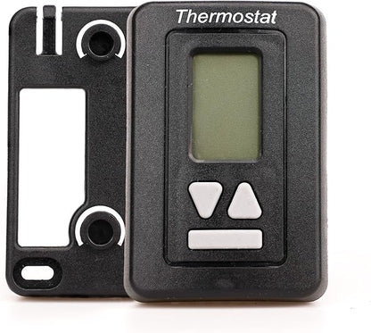 RV Thermostat 94303382 12v,9430,Replacement Black Digital RV Thermostat Hot/Cool Compatible Machine 9430-338