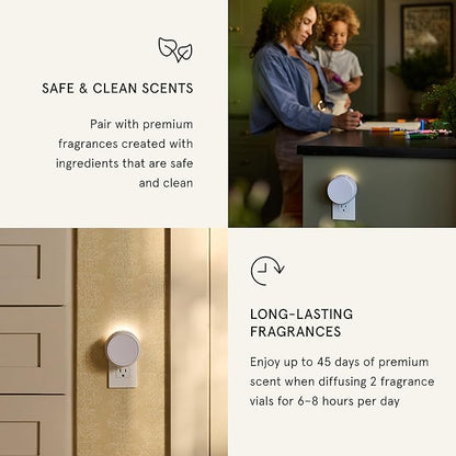 Pura 5 Smart Fragrance Diffuser - Adjustable Home Diffuser with LED Light & Automatic Vial Detection - Wi-Fi Device for Personalized Home Scenting Experience