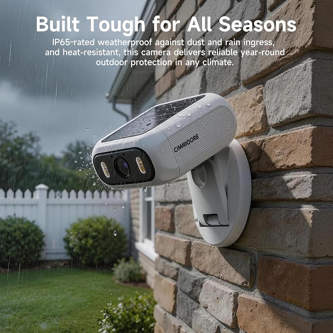 Solar Security Camera Wireless Outdoor, 2.4GHz 5GHz Dual Band WiFi Camera, Magnetic Folding Mount, AI Human/Vehicle Detection, Full Color Night Vision, Siren, 2-Way Talk for Home Garage Yard