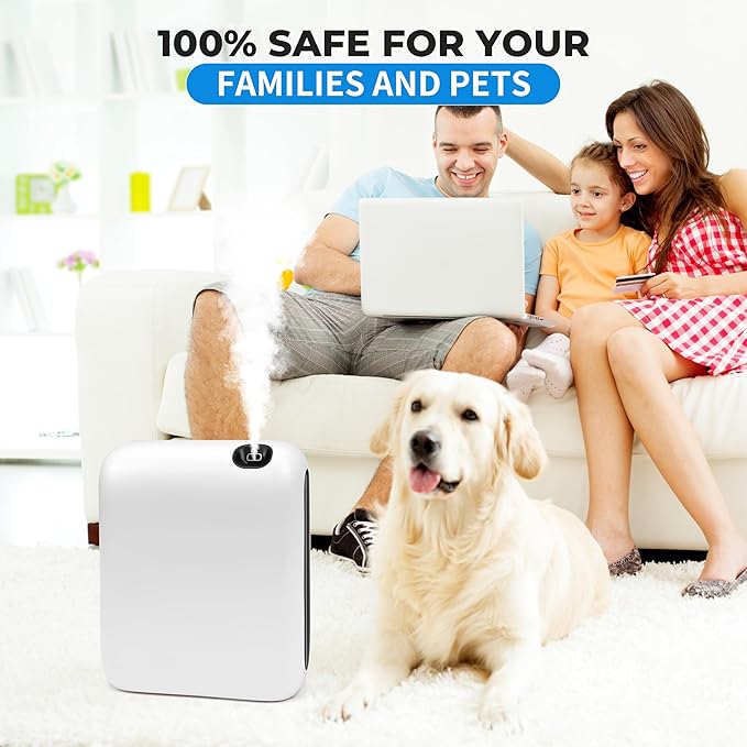 Bluetooth Waterless Essential Oil Diffuser for Home, 1500 Sq.Ft Hotel Collection Diffuser with Smart Cold Air Technology, Scent Air Machine for Large Room, Hotel, Spa, Office