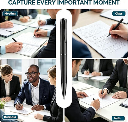 Mini Camera Pen 1080P HD Security Cam Nanny Camera with Loop Recording