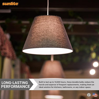 Sunlite ShabBulb, Shabbat Permissible LED Light Bulb, 7 Watt (40 Watt Equivalent) 4000K Cool White