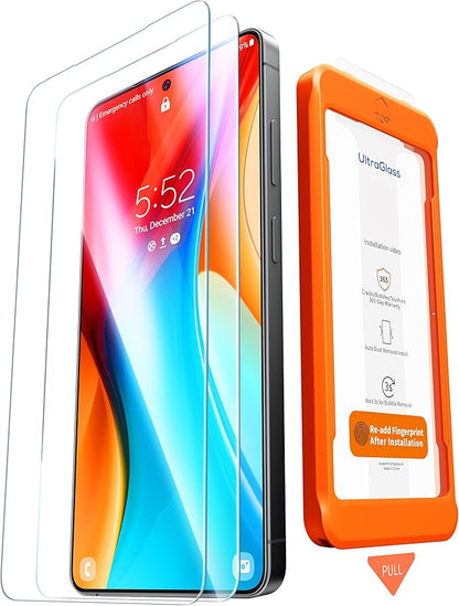 UltraGlass TOP 9H+ Armor for Samsung Galaxy S26 Ultra Screen Protector [NO.1 Military Grade Protection] for Samsung 26 Ultra Screen Protector Tempered Glass S26ultra, Phone Case Fit, 2 Pack
