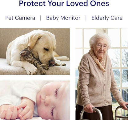 CANARY View: Indoor Security Camera | Home Monitoring, WiFi, Wide-Angle Lens, Motion Alerts, Compatible with Alexa & Google Home, Black