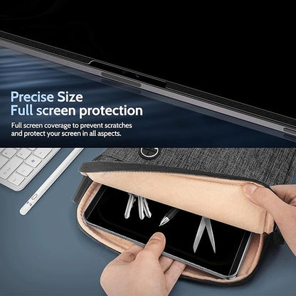 Peslv 4-Way Magnetic Privacy Screen for iPad Pro 13 Inch M4/M5 [2024/2025 7/8th Gen], 360 Removable Anti Blue Light Glare Spy Filter, High Sensitive Bubble-Free Black Security Screen Protector