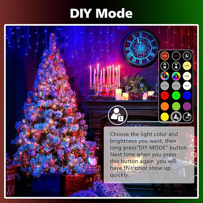 FTL E12 LED Light Bulb Color Changing, 5W 40W Equivalent A15 RGB Light Bulb with Remote Control, Warm White to Daylight White 2700K-6000K, 30 Colors RGB E12 LED Bulb Dimmable,Timer, 2 Modes,6-Pack